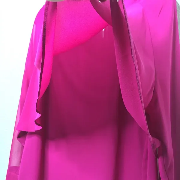 Belle & Sky Layered Long Sleeve Blouse Size Medium - Image 5