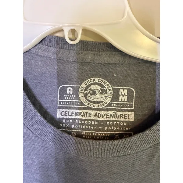 The Duck Co Alabama Gulf Coast Zoo Sloth Inactivewear Graphic T-Shirt Gray M - Image 2