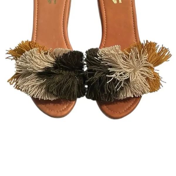 Silvia Cobos Slip on Sandals(Size 6M) Yellow - Image 6