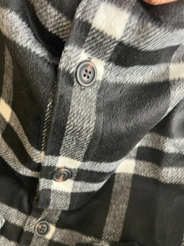 Member's Mark‎ Women's Shacket Sz M Button Down Chest Pocket - Image 7