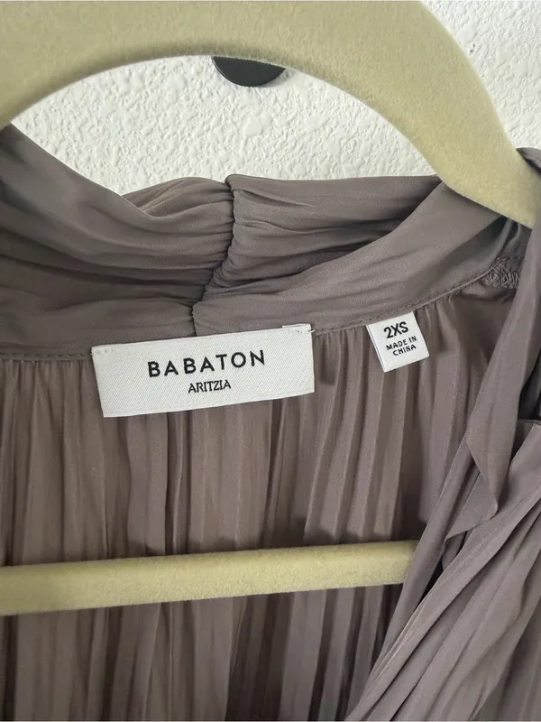 Artizia Babaton Collector Shirt Blouse in Turner Taupe - Image 6