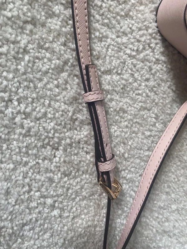 Michael Kors Jet Set East West Crossbody Bag Powder Blush Gold - Image 2