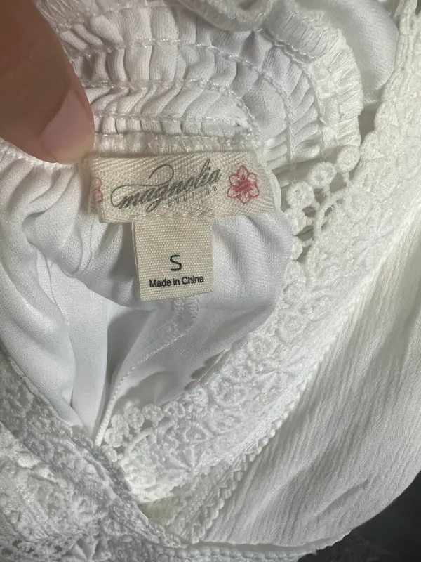 Boutique White Summer Dress - Image 4