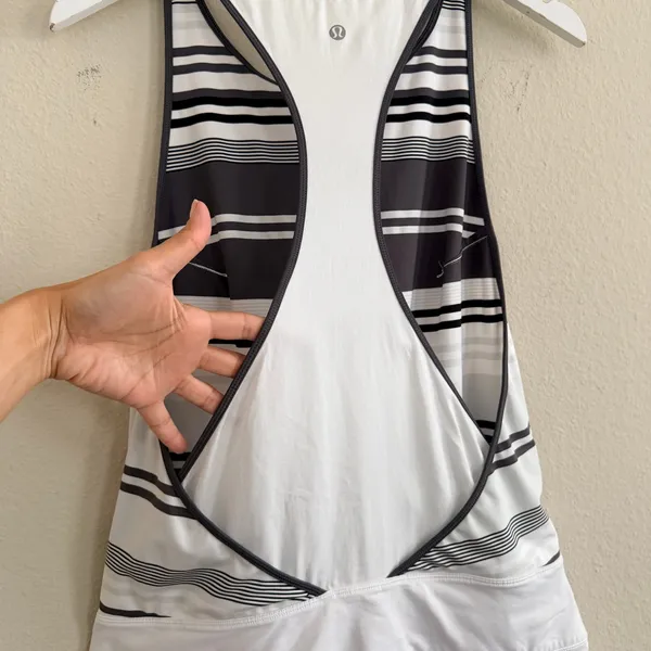 Lululemon Blissed Out Dress Size 8 Racerback Tennis Prep Pickeball Athletic‎ - Image 12