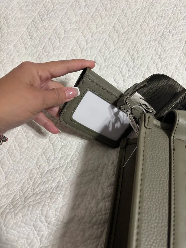 Steve Madden Purse Crossbody Olive - Image 2