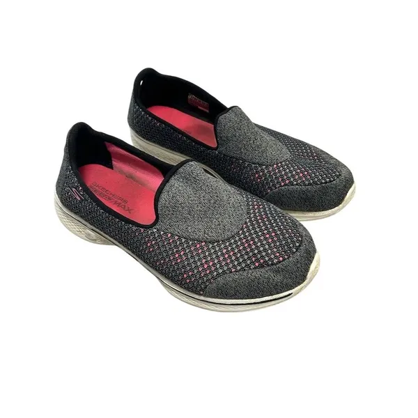 Skechers Women's Go Walk 4 Slip-On Walking Shoes‎ Size 9 Multicolor - Black - Image 10