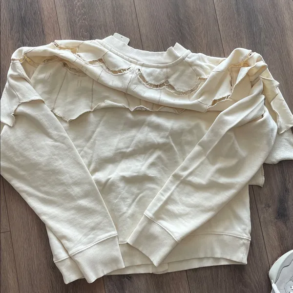 Free People Flutterscape Cardigan Sweatshirt - Image 6
