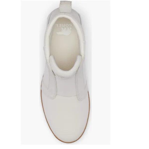 Sorel Out N About Wedge Leather Bootie, Ankle Boots White/Sea Salt, Size 8.5 NWT - Image 4