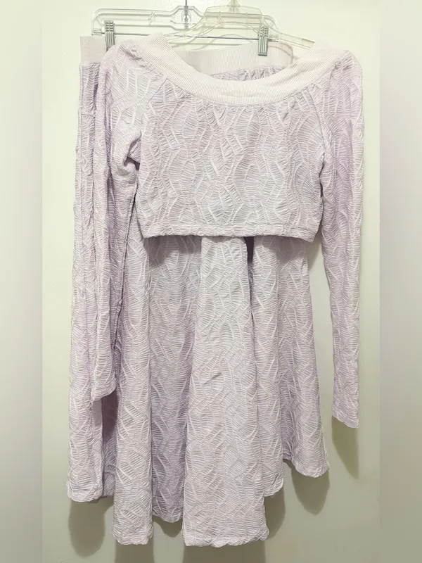 Free People Oakley Skirt Set in Lilac XL - Image 5