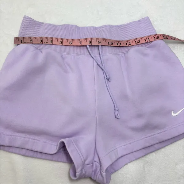 Nike Purple Athletic Shorts with Elastic Waistband‎ - Image 4