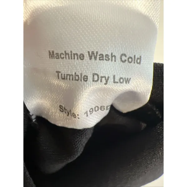 NWT Choosy Sleeveless Black Mini Dress Size 0 Deep VNeck Tie Waist Crosby Street - Image 13
