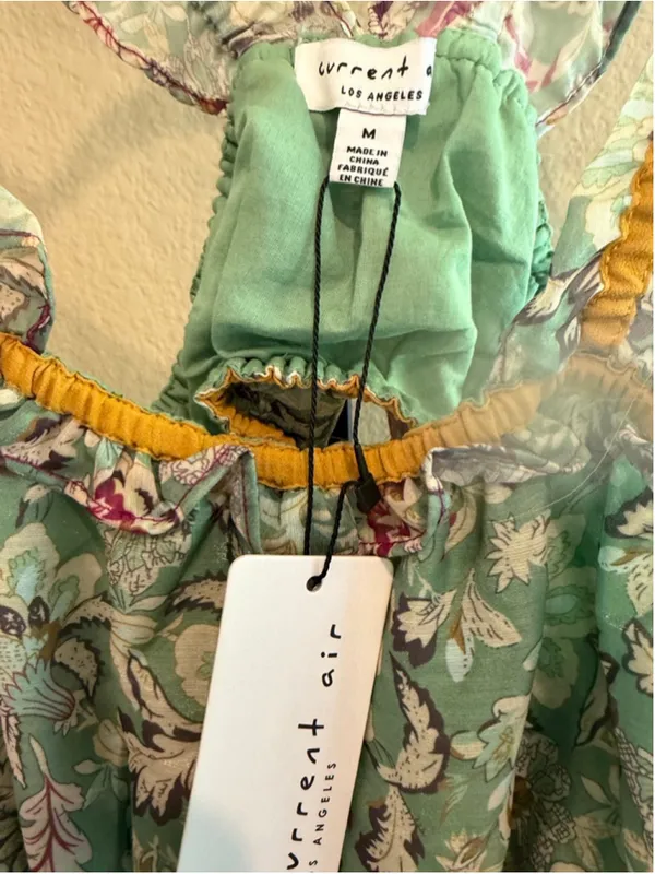 Current Air Lasalle Open Back Midi Dress Size M - Image 6