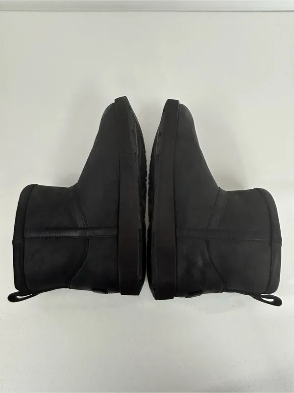 UGG Black Classic Mini Waterproof Boots Size 9.5 - Image 4