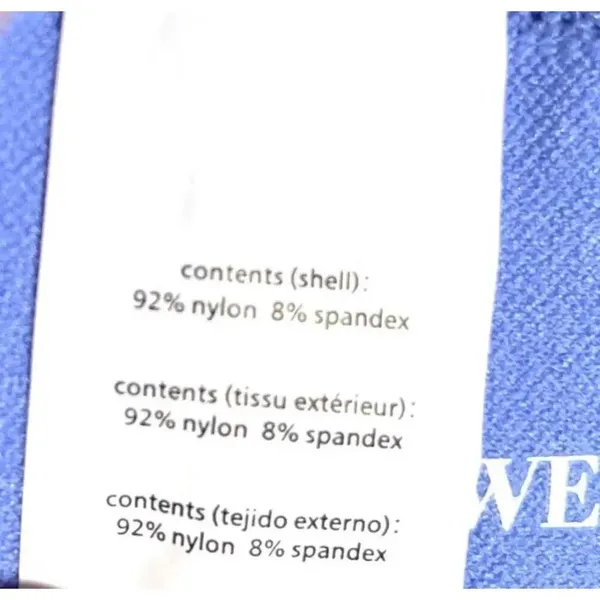 NEW WeWoreWhat Women Medium Blue Sapphire Seamless Athletic Leggings v6x - Image 5