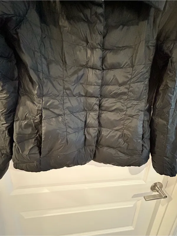 Eddie Bauer Down Puffer Jacket Black Size M - Image 4
