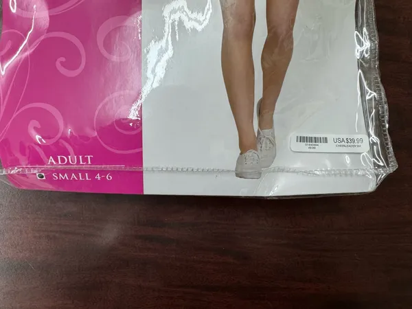 Spirit Halloween Cheerleader Halloween Costume Size Small - Image 10