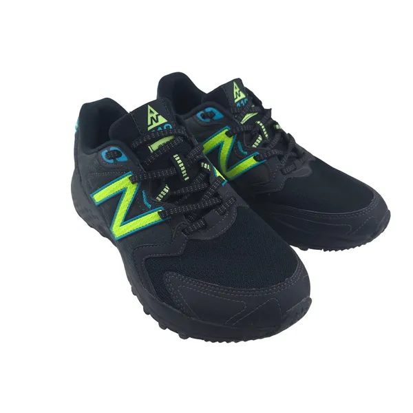New Balance 410 Trail Running Shoes Womens 8 Black Lime WT410BL7 All Terrain - Image 2