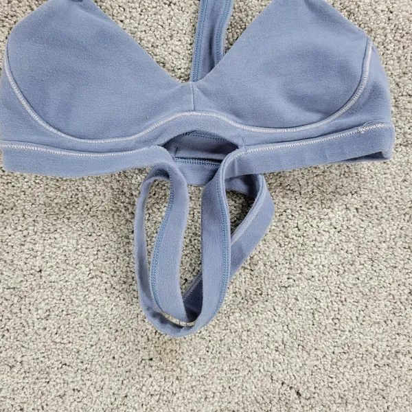 Lululemon‎ Womens Rue Boheme Bra XS Blue Racer Back Wanderlust Limited Edition - Image 9