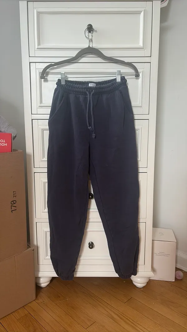 Cotton On Sweatpants Navy - Image 2