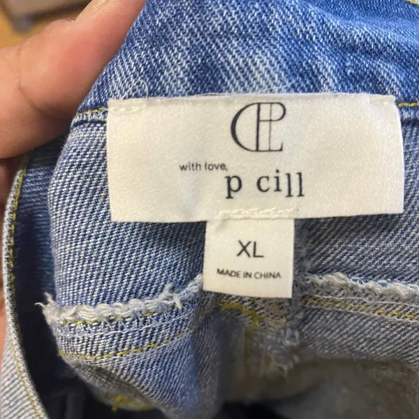 P Cill String of Pearls Coastal Cowgirl Western Granola Preppy Jean Shorts - Image 4