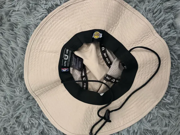 NBA Los Angeles Lakers tan bucket hat - Image 5
