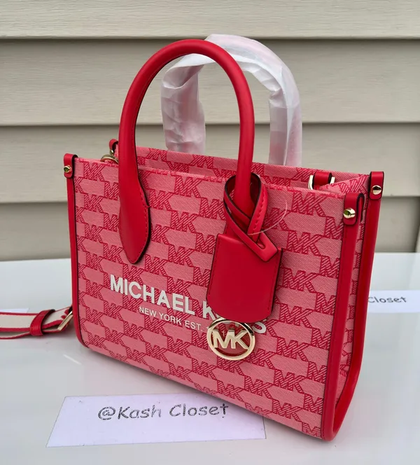 Michael Kors Mirella Small Shopper Top Zip Handbag | Crossbody Bag - Image 3