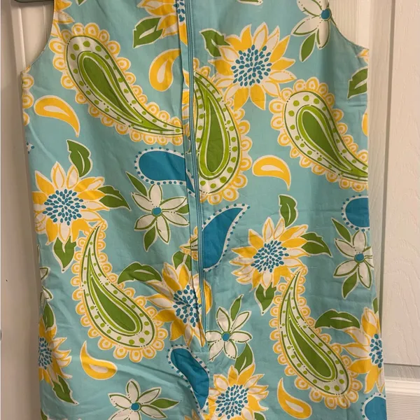 Lilly Pulitzer Floral Paisley Sleeveless Dress - Image 5