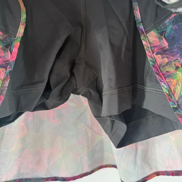 Lululemon Skirt Skort SZ 2 Hotty Hot Vivid Floral Run Athletic Lined High Rise - Image 14