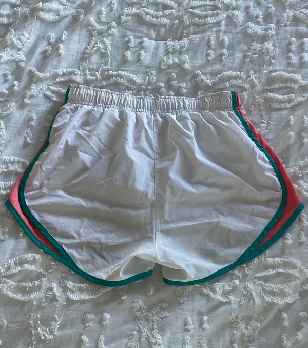 Nike White Dri-Fit Running Shorts - Image 3
