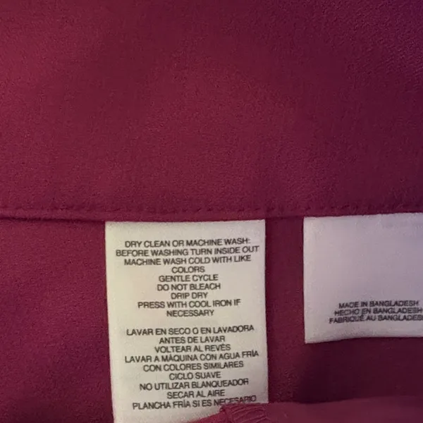 Evan Picone Black Label Vibrant Pink Straight Leg Pants - Image 11