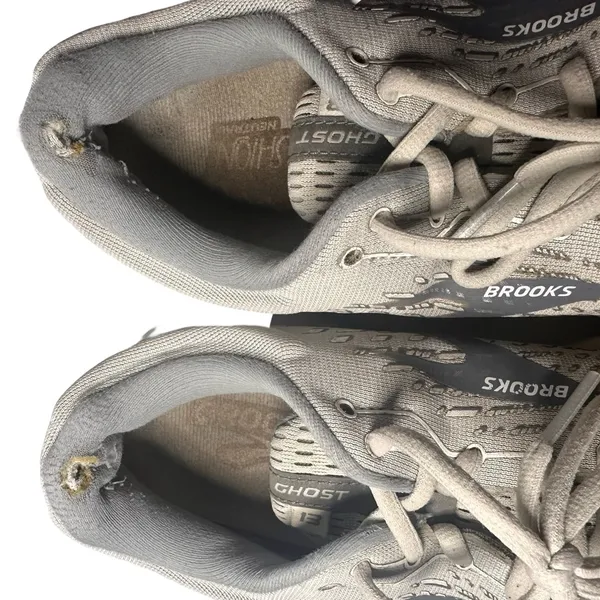 Brooks Ghost 13 Womens 8.5 Gray Running Shoes Lace Up Low Top - Image 9