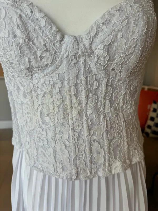 Lulus White Dress - Image 4