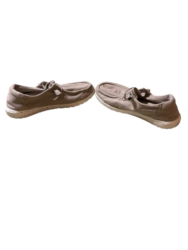 Hey Dude Wendy Grey Slip On Womens Comfort Loafer Boat Shoes Size US 6 EUR 37 - Image 5
