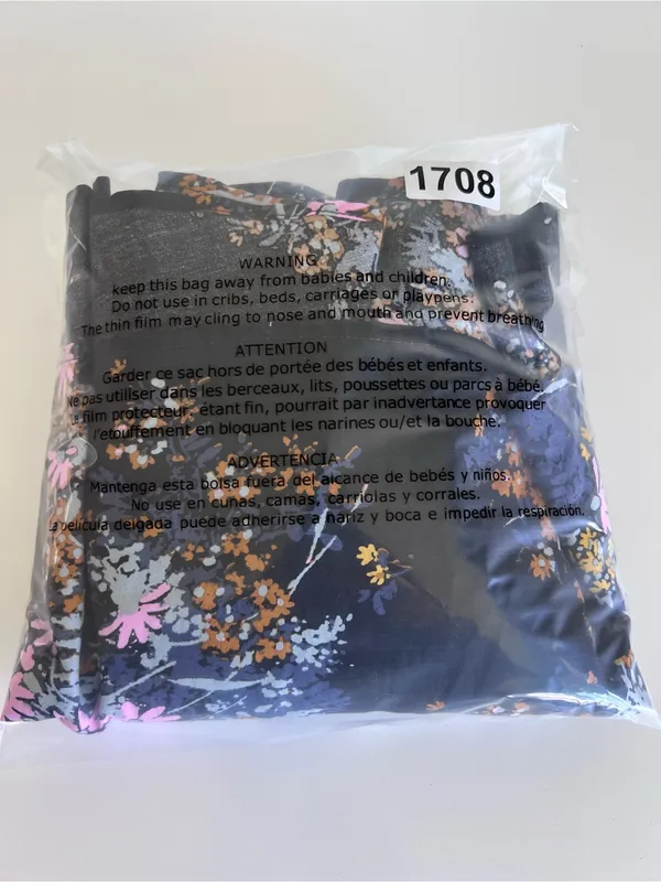 NWT‎ Free People Women's Let The Sunshine Floral Dark Combo Babydoll A-Line Mini - Image 9