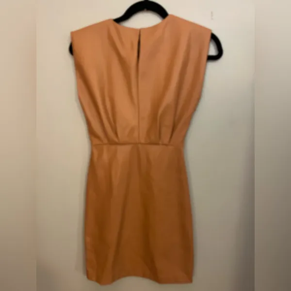 bishop &‎ young Hayden Faux Leather Mini Dress XS - Image 3