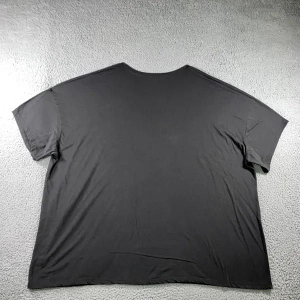 Journey Departure Shirt Womens Plus 3XL 4XL Cutout Slash Neck Oversized Band Tee - Image 2