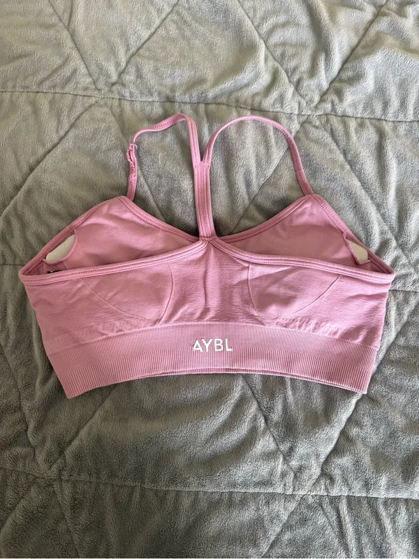 AYBL Pink sports bra - Image 2