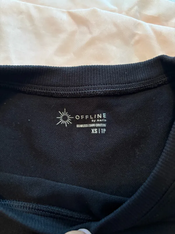 OFFLINE by Aerie Cropped Long Sleeve Top - Image 3