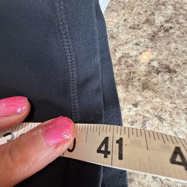Athleta Black Wide Leg Pants Flowy Comfort - Image 7