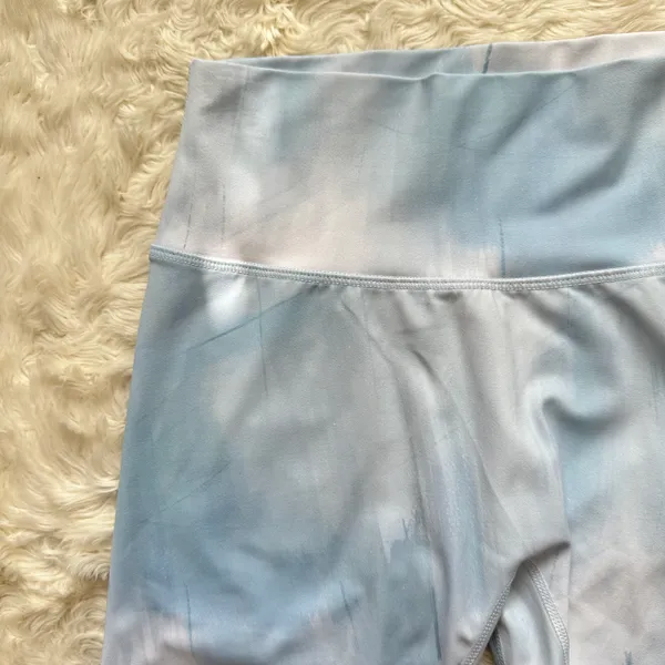 Leggings Motion Tight Athletic Frost Bite Blue White M - Image 5