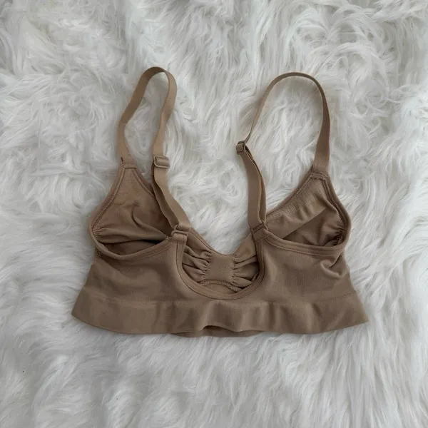 Skims Seamless Sculpt Bralette Clay Size Small - Image 6