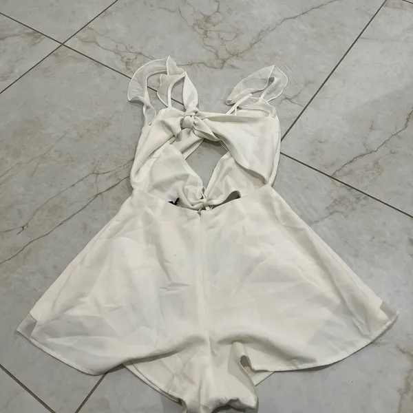 NBD White Misbehaving Romper Size XS - Image 4