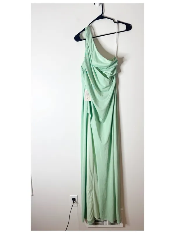 NWT Katie May REVOLVE A Cut Above Gown in Seagreen medium - Image 2