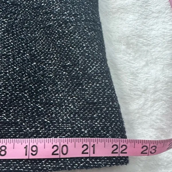 LOFT Black Blazer with Wide Lapel and Asymmetrical Closure - Image 5