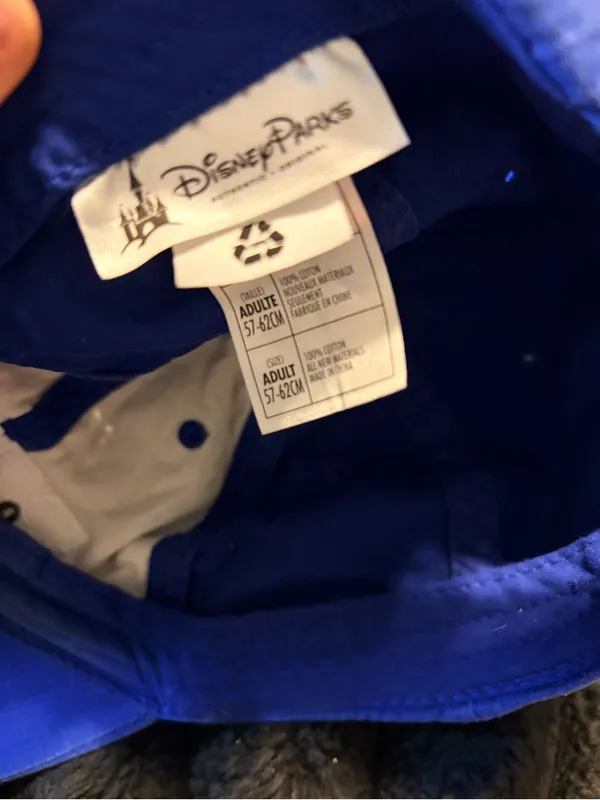 Disney Monsters University Royal Blue Cotton Baseball Cap - Image 6