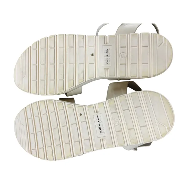 MIA Maya Platform Sandal Cream Off White Chunky Lug Sole Vegan Leather 8.5 - Image 7