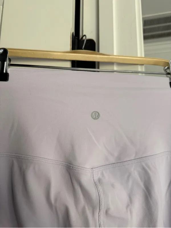 Lululemon Align Pant 25" Lavender Dew light purple leggings high rise stretch - Image 4