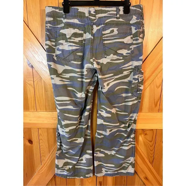 Cabela's Womens Bayou Pants Camo Cotton Ripstop Size 14/14 (4191) - Image 5