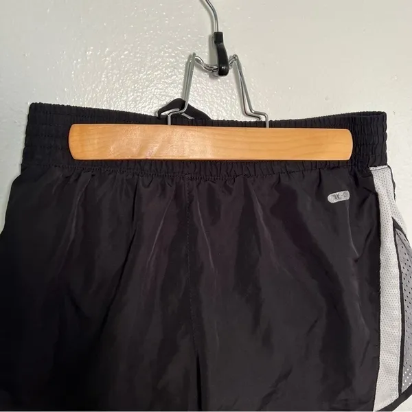 RBX Womens' Size Small Athletic Running Shorts Black Gray Mesh Side Style CR586 - Image 6