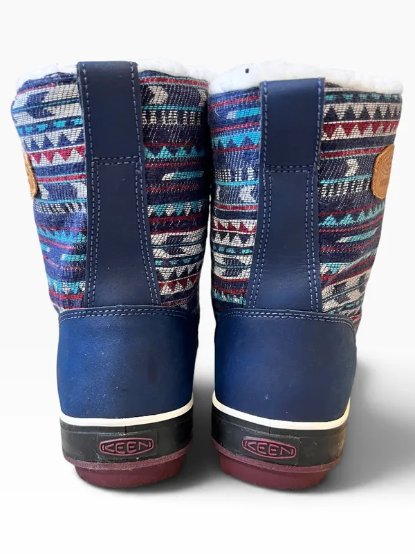 Keen Elsa Dress Blues Sherpa Lined Waterproof Winter Boots - Image 13